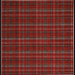 Nourison Rustic Plaid Rectangle Area Rug Grafix Red GRF03 Made In Turkey