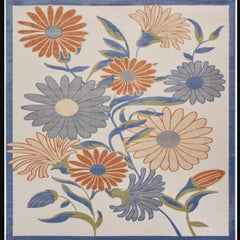 Nourison Sophisticated Floral Rectangle Area Rug Aloha Beige Multicolor ALH33 Made In Turkey