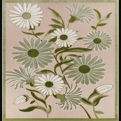 Nourison Sophisticated Floral Rectangle Area Rug Aloha Ivory Green ALH33 Made In Turkey