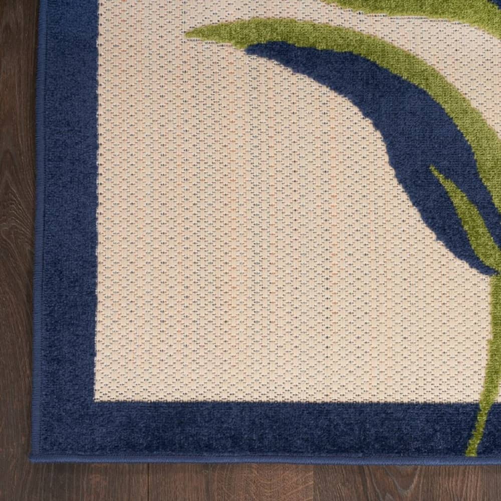 Nourison Sophisticated Floral Rectangle Area Rug Aloha Multicolor ALH33 Made In Turkey