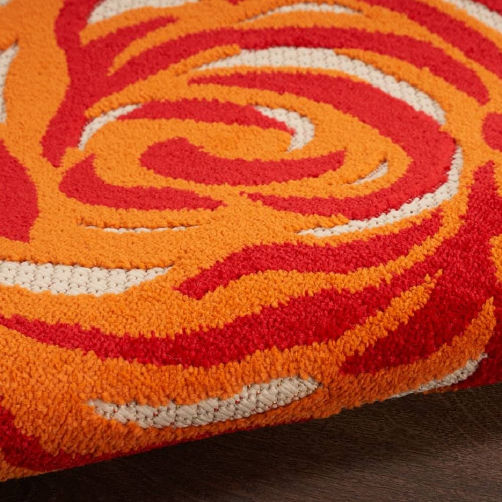 Nourison Stylish Floral Rectangle Area Rug Aloha Multicolor ALH32 Made In Turkey