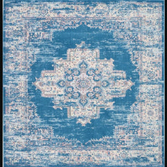 Nourison Vintage Persian Rectangle Area Rug Grafix Blue GRF14 Made In Turkey