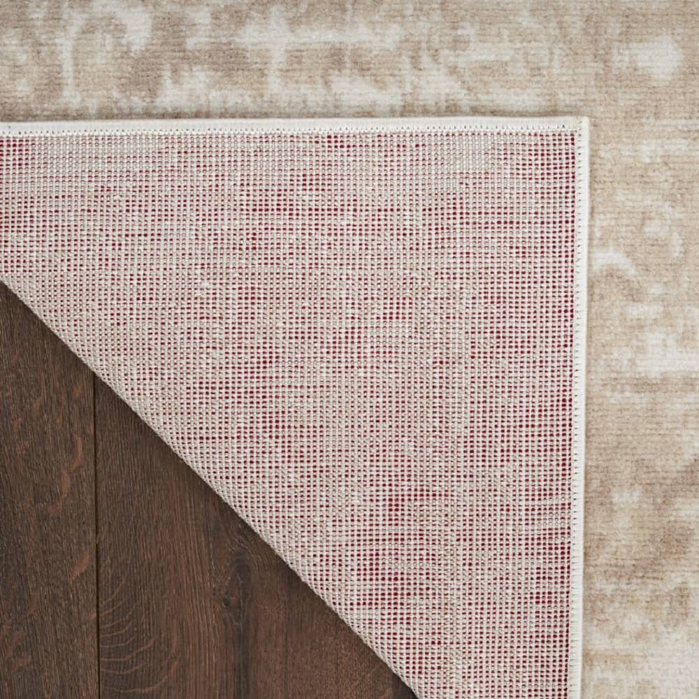 Nourison Vintage Persian Rectangle Area Rug Grafix Ivory Beige GRF14 Made In Turkey