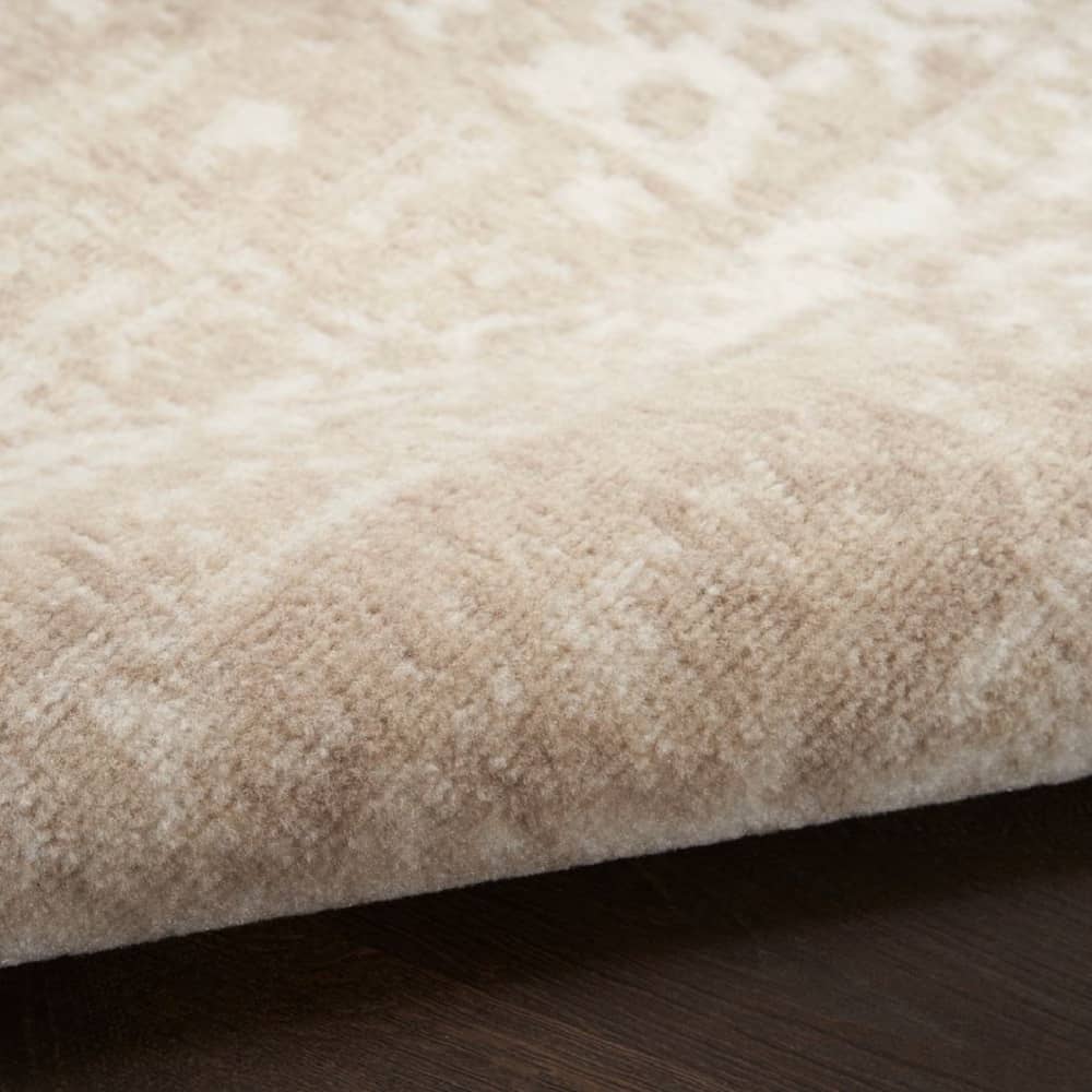 Nourison Vintage Persian Rectangle Area Rug Grafix Ivory Beige GRF14 Made In Turkey