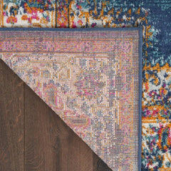 Nourison Vintage Persian Rectangle Area Rug Passion Navy PSN03 Made In Turkey