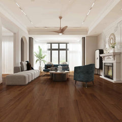 Sonoma Birch Solid Hardwood Floor Hand Scraped - Goldensand Room