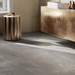 Surface Art Absolute Slate Porcelain Tile Floor Grey Made in the USA