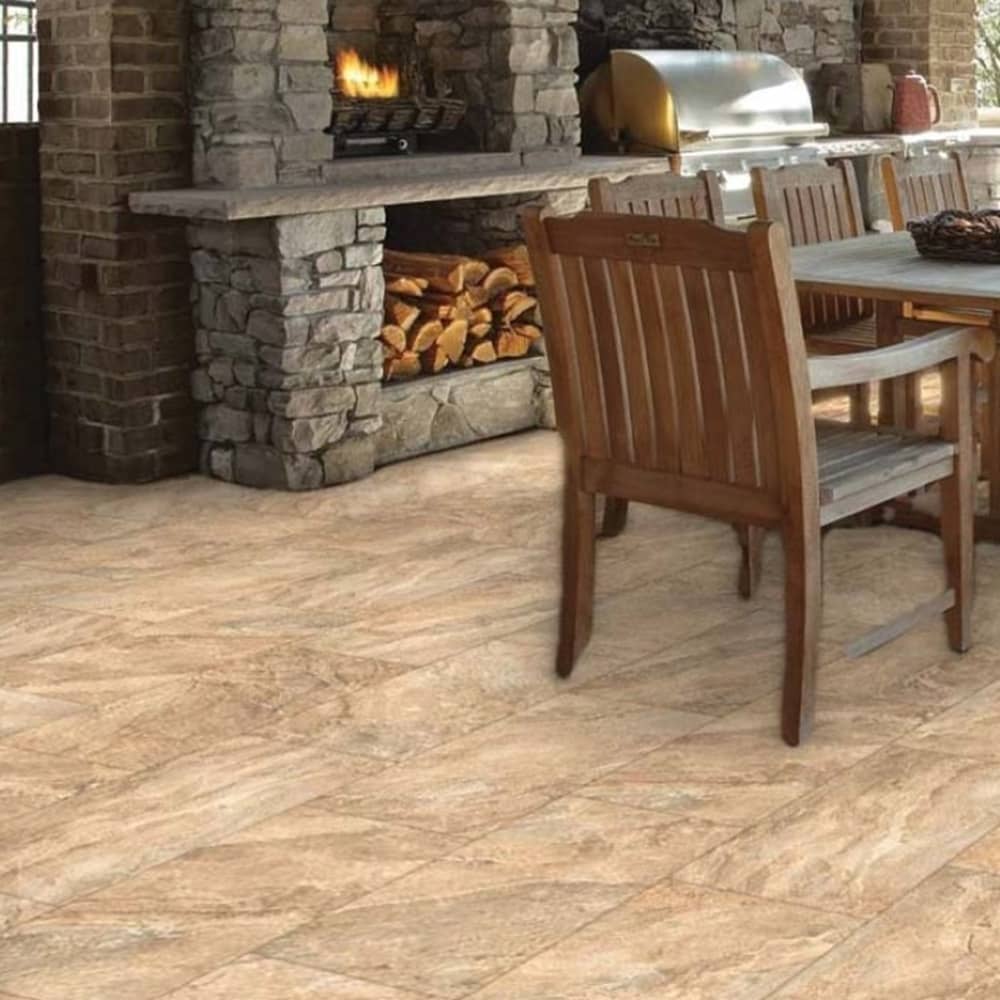 Surface Art Structured Rocks Slate Porcelain Tile Floor Colorado Made in Italy