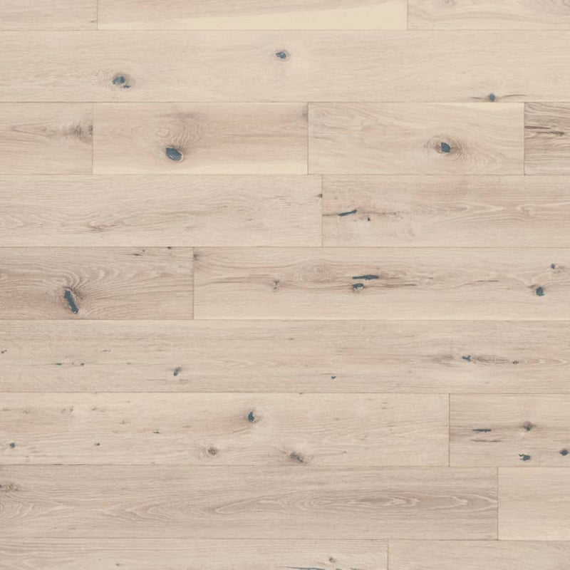 Brushed Patina White Oak Engineered Hardwood Floor Wide Plank Ginger BP-OAW7-GIN