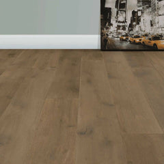 Brushed Patina White Oak Engineered Hardwood Floor Wide Plank Root BP-OAW7-ROO