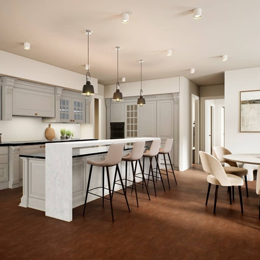 WE Cork Affordable and Sustainable Cork Floating Floor Economical Sable Made in Portugal